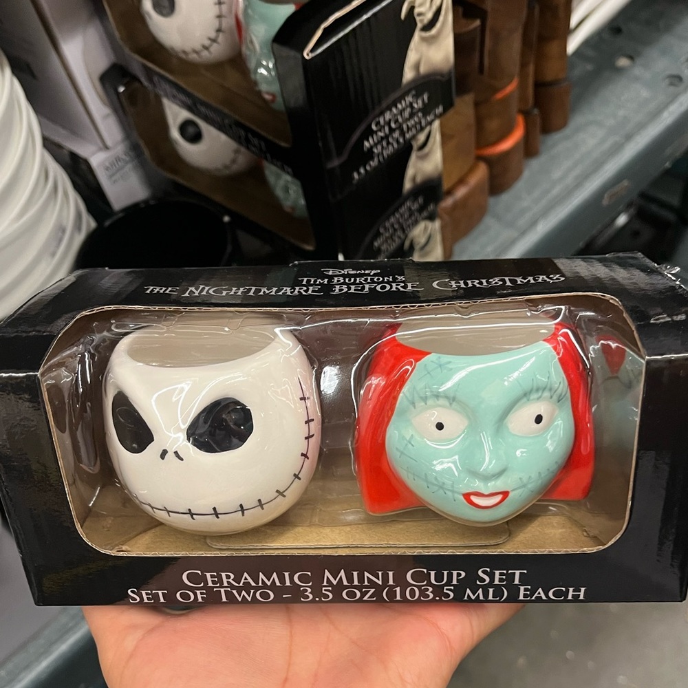 disneys the nightmare before chirtmas mini cups